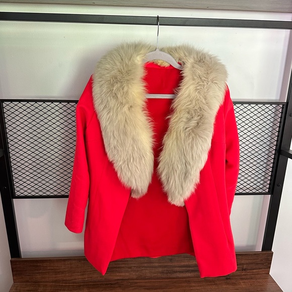 Jackets & Blazers - One of a kind fur blazer. This garment has no label because it was custom made.
